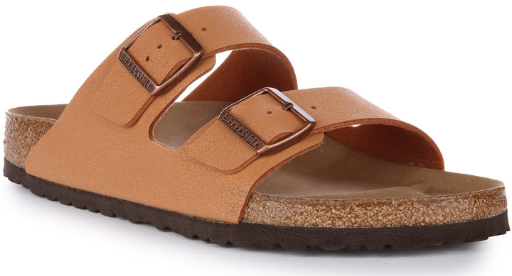 Sandales Birkenstock Arizona | Birko-Flor pêche – adapté aux véganes pour homme et femme