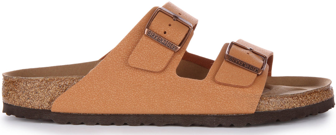 Sandales Birkenstock Arizona | Birko-Flor pêche – adapté aux véganes pour homme et femme
