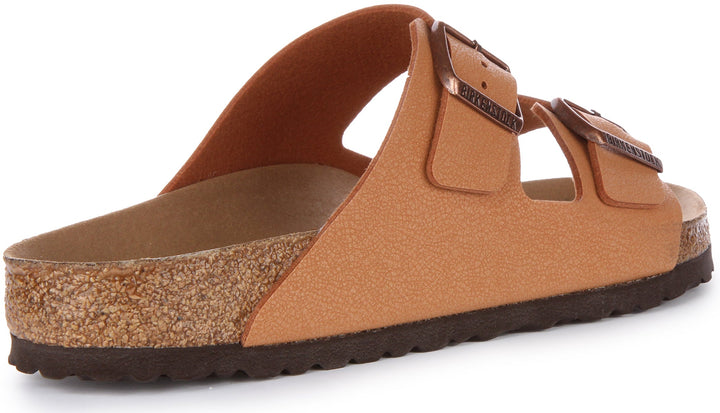 Sandales Birkenstock Arizona | Birko-Flor pêche – adapté aux véganes pour homme et femme