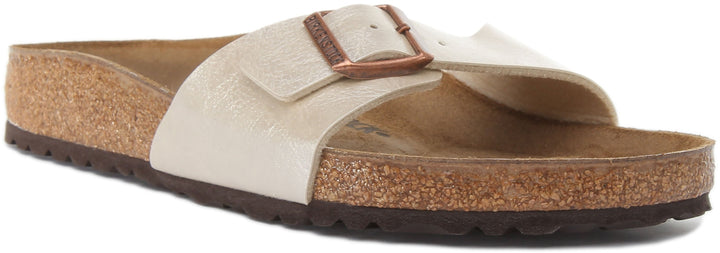 Sandalias Birkenstock Madrid | Birko-Flor blancas para mujer