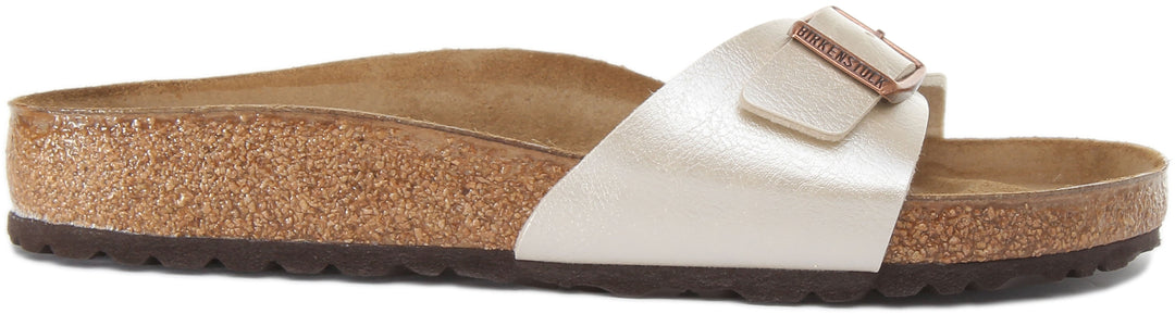 Sandalias Birkenstock Madrid | Birko-Flor blancas para mujer