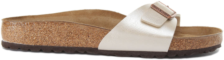 Sandalias Birkenstock Madrid | Birko-Flor blancas para mujer