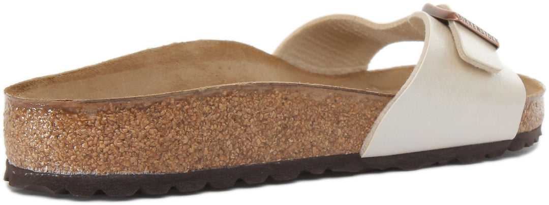 Sandalias Birkenstock Madrid | Birko-Flor blancas para mujer