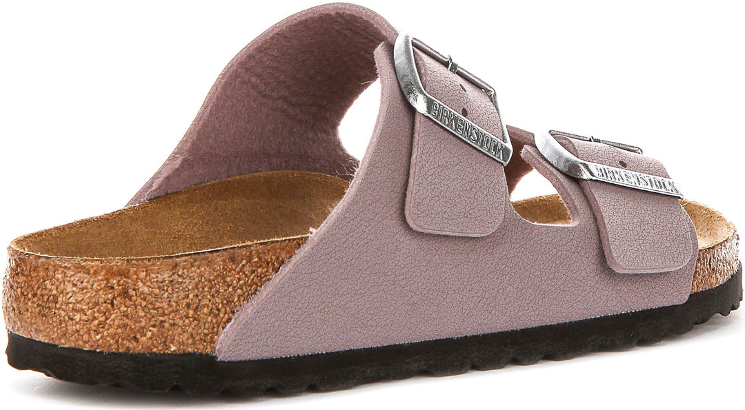 Sandales Birkenstock Arizona | Birko-Flor violet pour enfant - coupe étroite