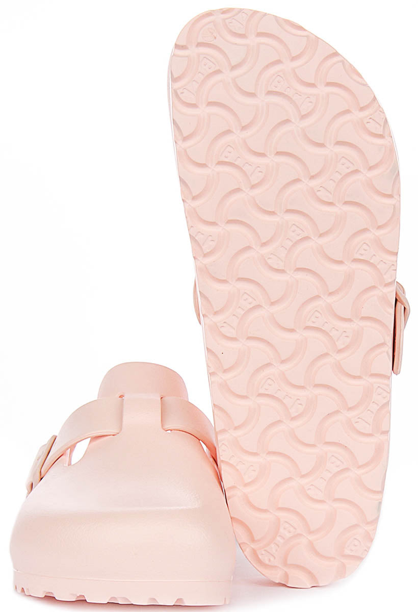 Birkenstock Boston sabots | EVA rose pour hommes et femmes - coupe étroite