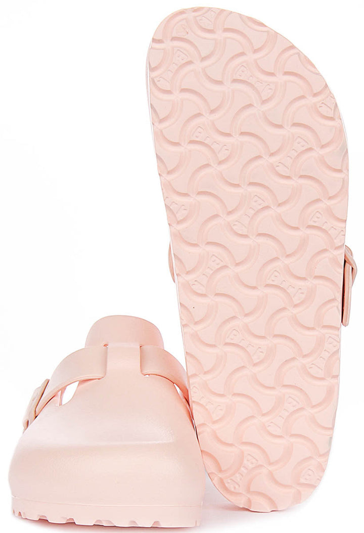 Birkenstock Boston sabots | EVA rose pour hommes et femmes - coupe étroite