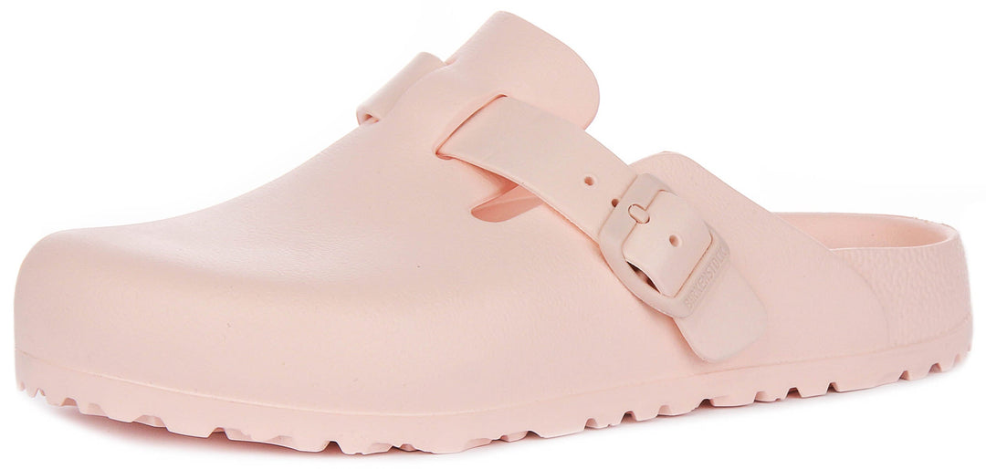 Birkenstock Boston sabots | EVA rose pour hommes et femmes - coupe étroite
