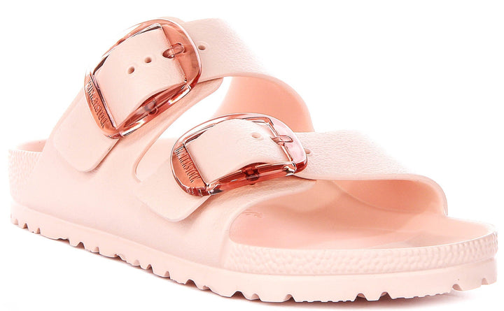 Birkenstock Arizona sandalen | Roze EVA - Big Buckle voor dames - Smalle pasvorm