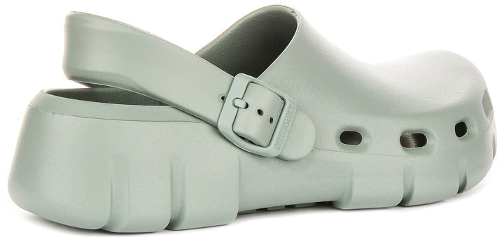 Birkenstock Birki Flow sabots | EVA vert sauge pour femmes - coupe standard