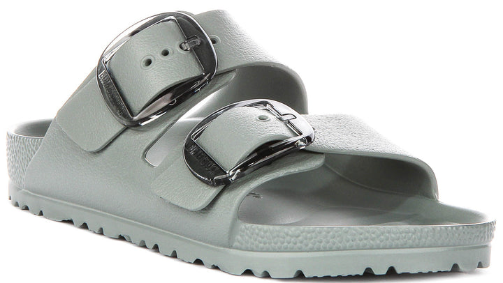 Sandali Birkenstock Arizona | EVA verde salvia - fibbia grande da donna - calzata stretta