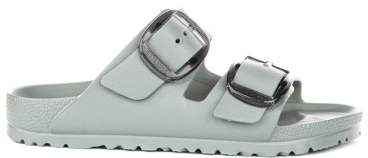 Sandali Birkenstock Arizona | EVA verde salvia - fibbia grande da donna - calzata stretta