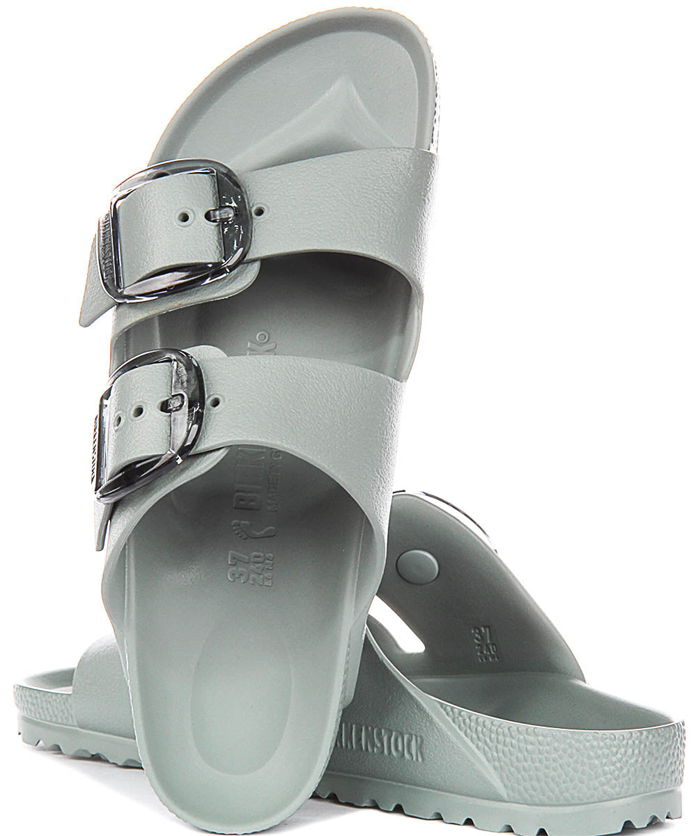 Sandali Birkenstock Arizona | EVA verde salvia - fibbia grande da donna - calzata stretta