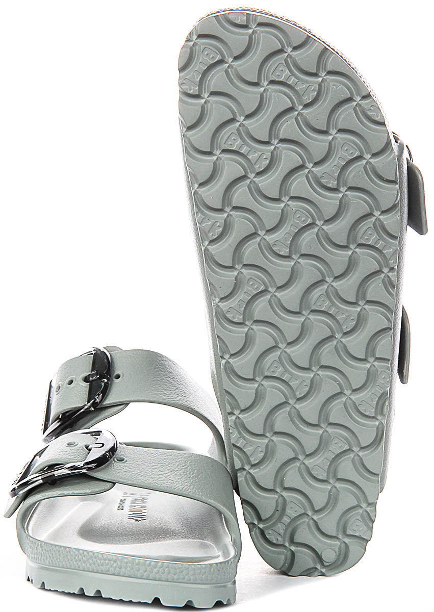 Sandali Birkenstock Arizona | EVA verde salvia - fibbia grande da donna - calzata stretta