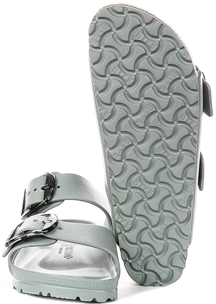 Sandali Birkenstock Arizona | EVA verde salvia - fibbia grande da donna - calzata stretta