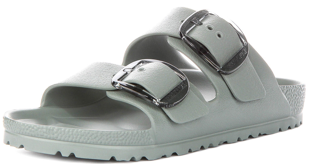Sandali Birkenstock Arizona | EVA verde salvia - fibbia grande da donna - calzata stretta