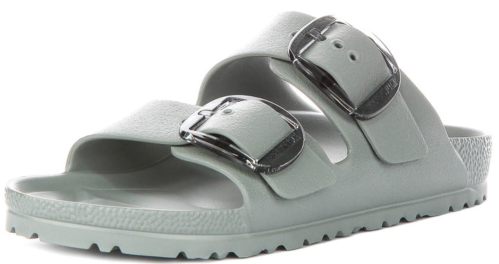 Sandali Birkenstock Arizona | EVA verde salvia - fibbia grande da donna - calzata stretta