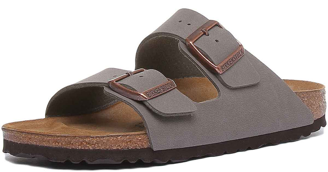 Sandali Birkenstock Arizona | Birko-Flor color pietra da donna