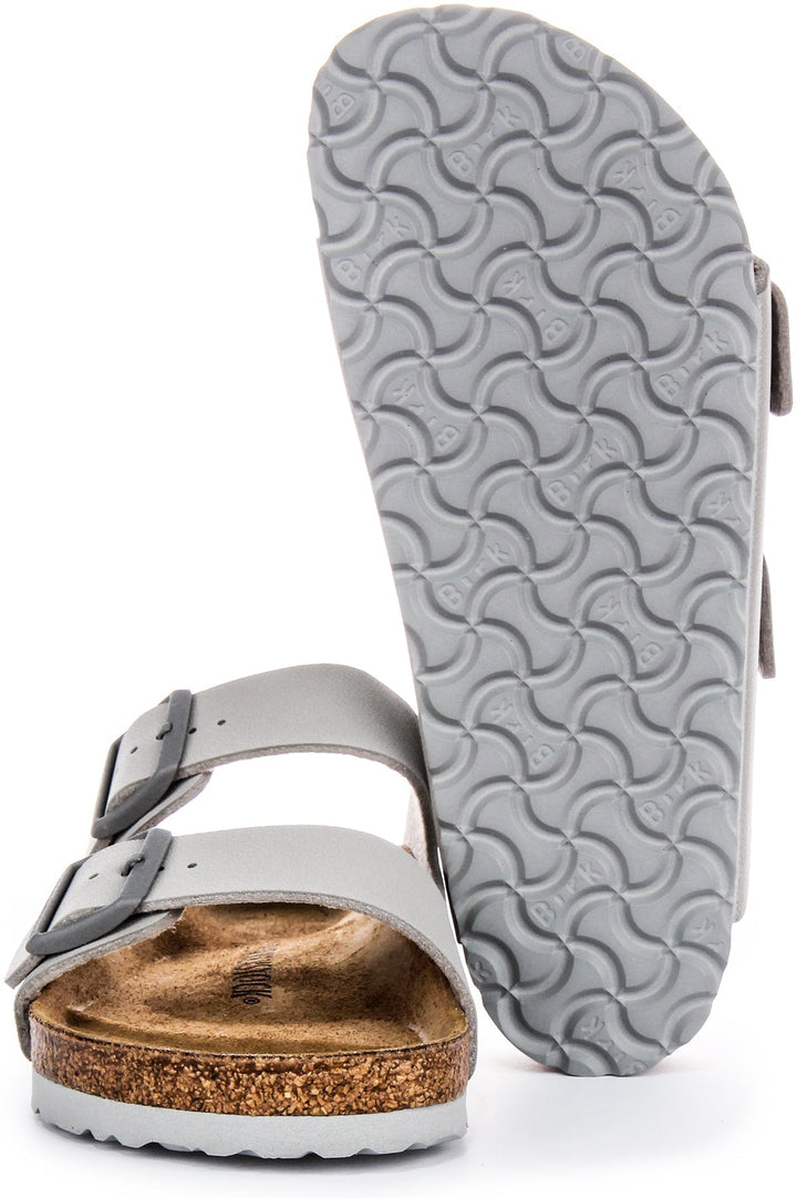 Sandali Birkenstock Arizona | Birko-Flor color pietra da donna