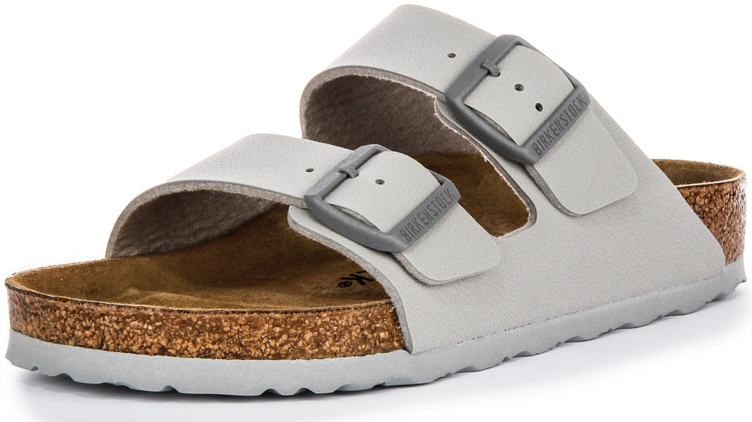 Sandali Birkenstock Arizona | Birko-Flor color pietra da donna