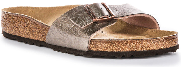 Sandales Birkenstock Madrid | Birko-Flor taupe pour femme