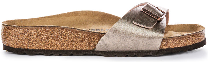 Sandales Birkenstock Madrid | Birko-Flor taupe pour femme