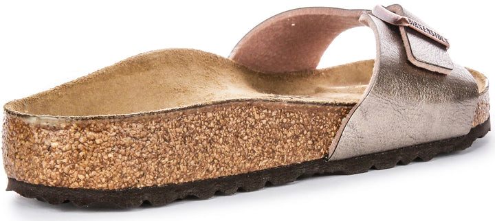 Sandales Birkenstock Madrid | Birko-Flor taupe pour femme