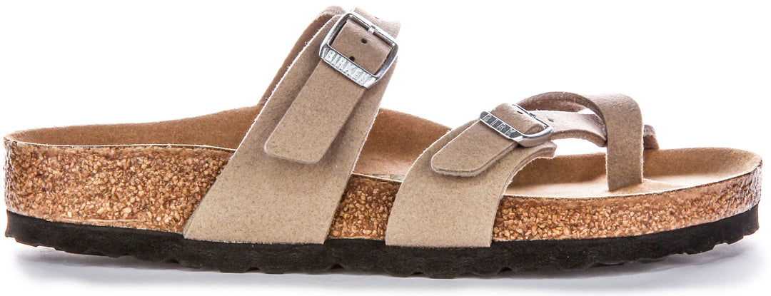 Sandales Birkenstock Mayari | Birko-Flor taupe - vegan pour hommes et femmes