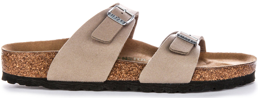 Zuecos Birkenstock Sydney | Birko-Flor color topo - aptos para veganos para mujer