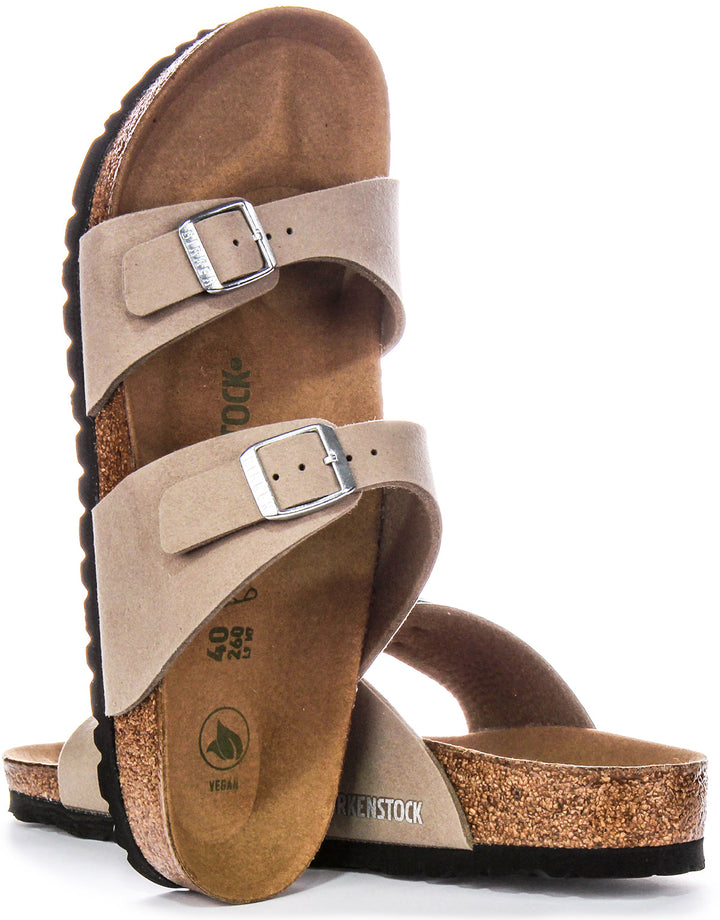 Zuecos Birkenstock Sydney | Birko-Flor color topo - aptos para veganos para mujer