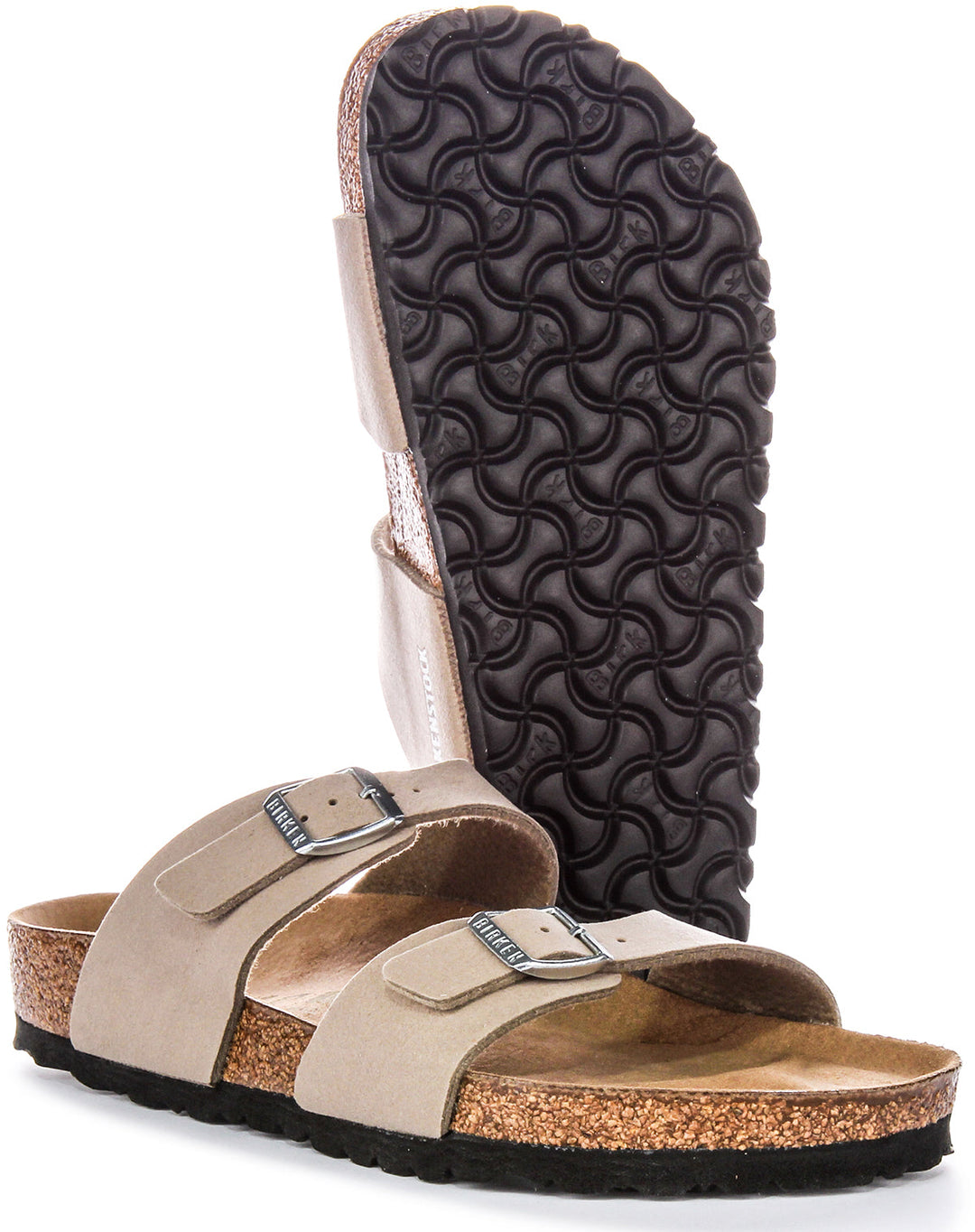 Zuecos Birkenstock Sydney | Birko-Flor color topo - aptos para veganos para mujer