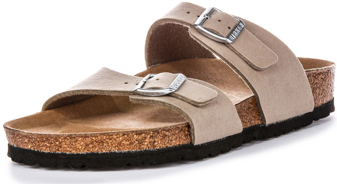 Zuecos Birkenstock Sydney | Birko-Flor color topo - aptos para veganos para mujer