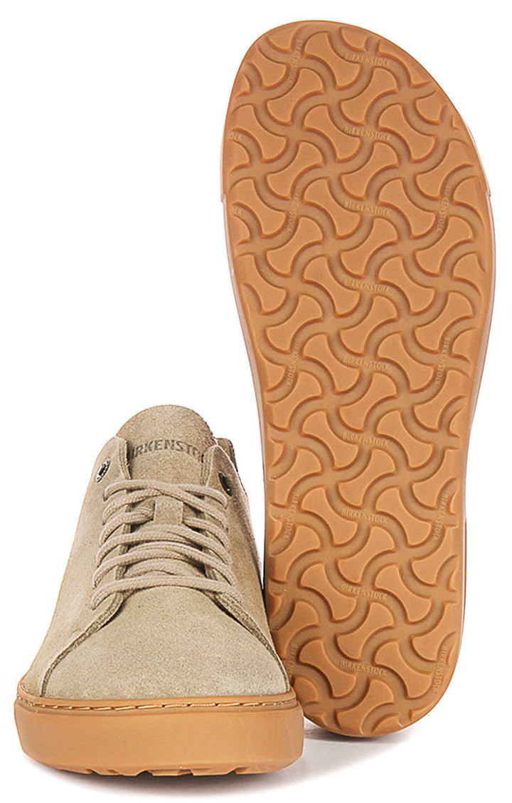 Birkenstock Bend Low Trainers | Taupe suede leather for Men and Women
