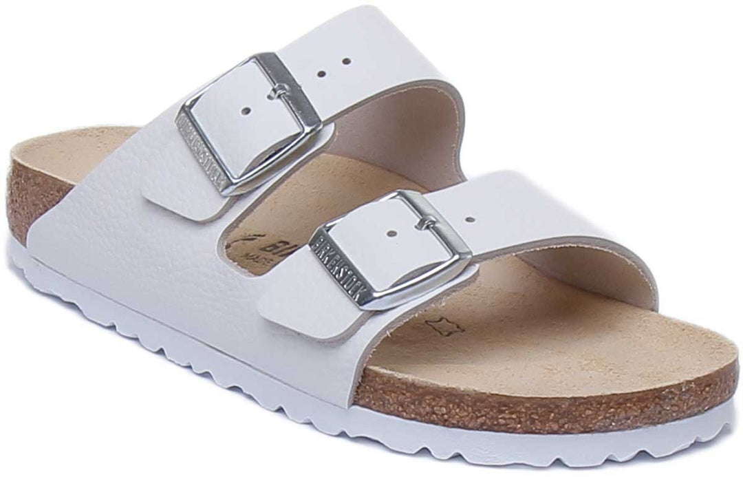 Birkenstock Arizona-sandaler | Vitt nubuckläder för kvinnor