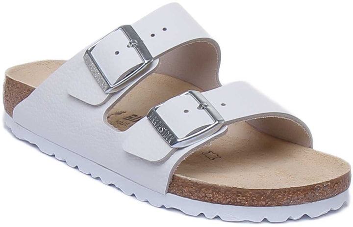 Birkenstock Arizona-sandaler | Vitt nubuckläder för kvinnor
