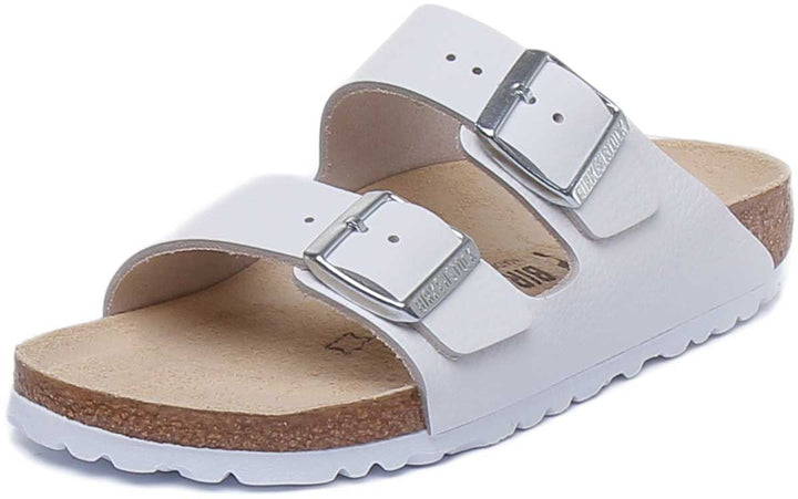 Birkenstock Arizona-sandaler | Vitt nubuckläder för kvinnor
