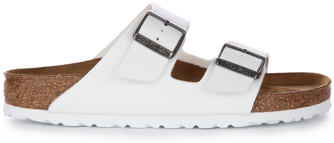 Sandali Birkenstock Arizona | Birko-Flor bianco da donna