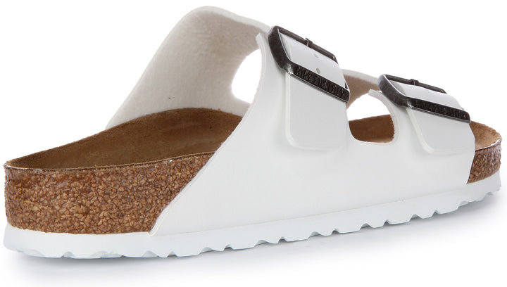 Sandali Birkenstock Arizona | Birko-Flor bianco da donna