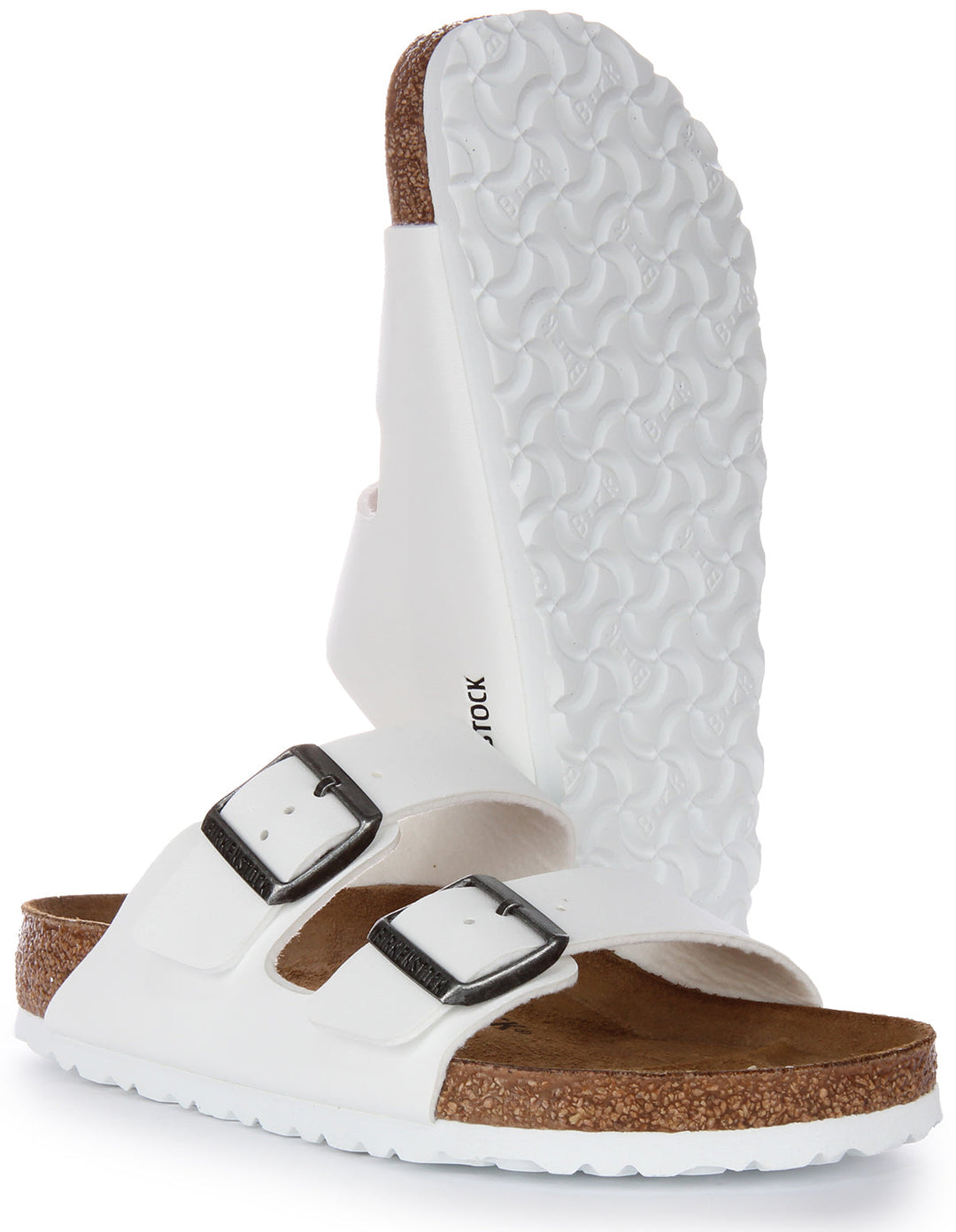 Sandali Birkenstock Arizona | Birko-Flor bianco da donna