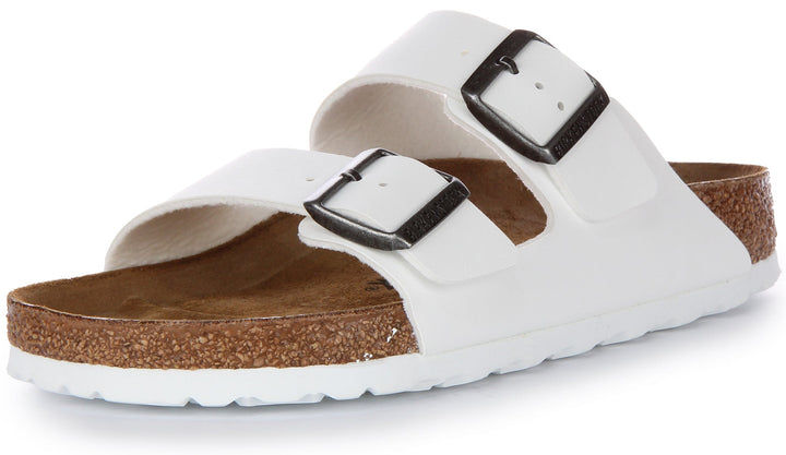 Sandali Birkenstock Arizona | Birko-Flor bianco da donna