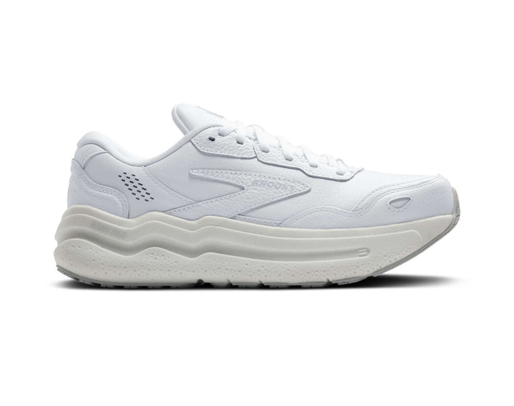 Brooks Ghost Max 2 brede leren hardloopschoenen voor heren