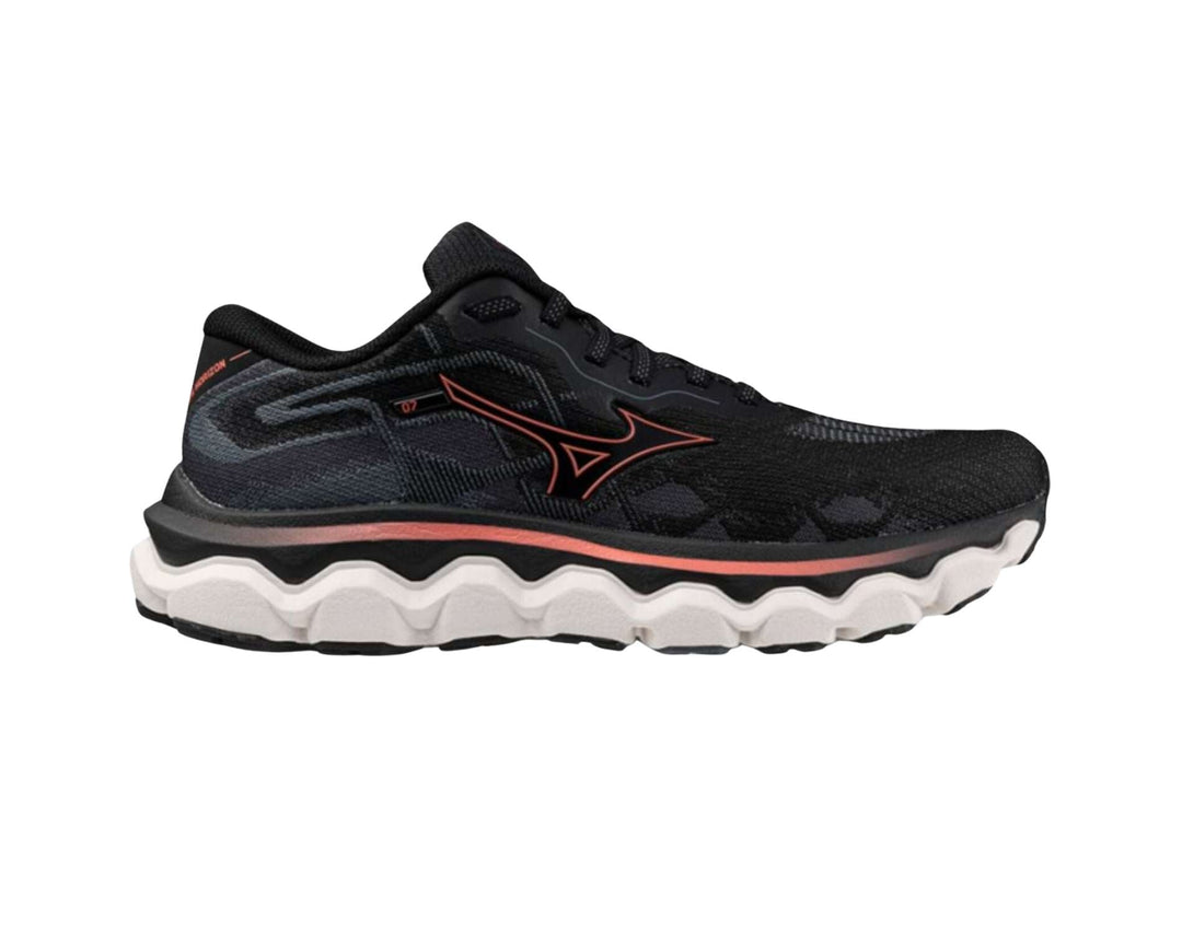 Mizuno Wave Horizon 7 voor dames, brede pasvorm